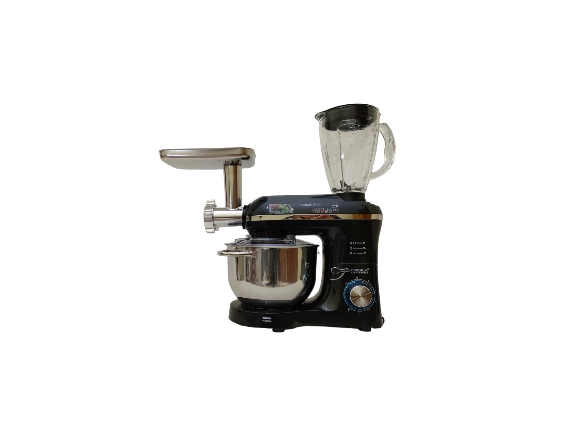 الة العجن pétrin multifonction cobra 5.5L 5