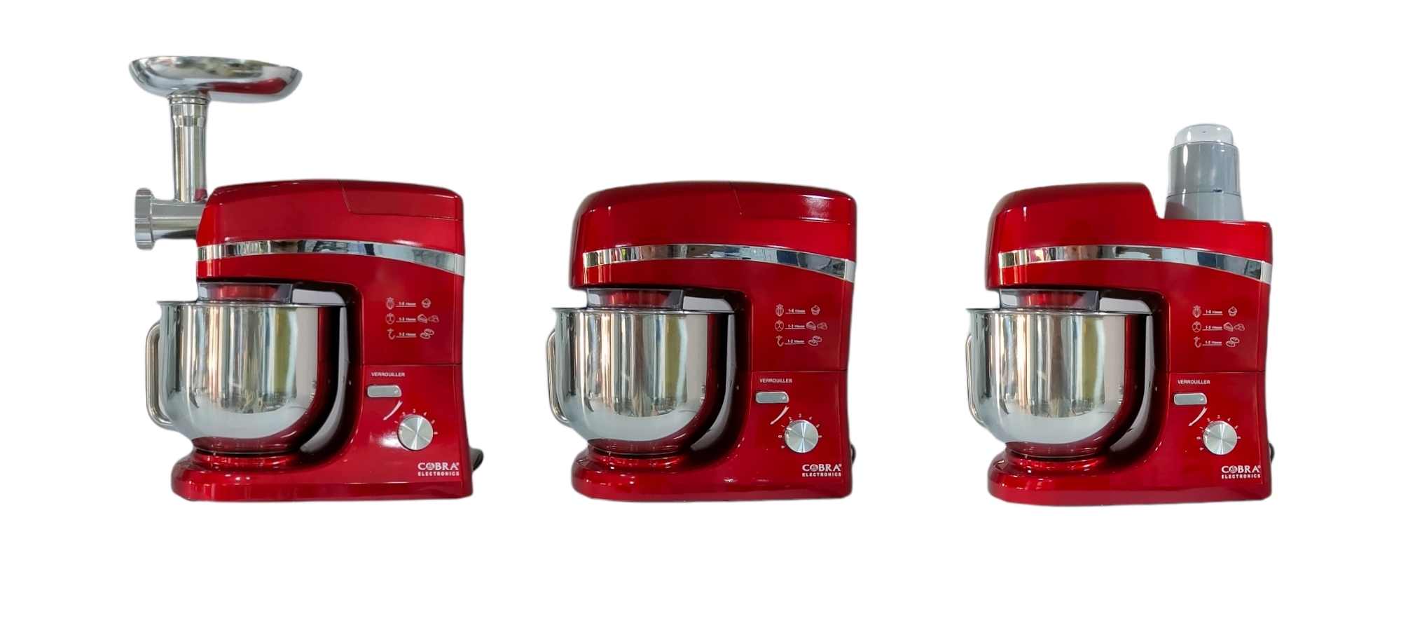 الة العجن pétrin multifonction 6.5L cobra