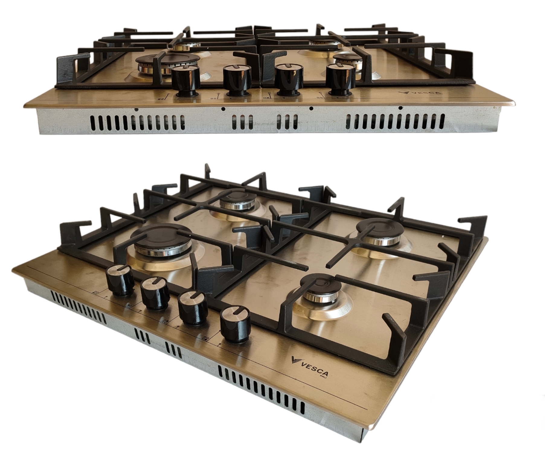 طاولة المطبخ .Plaque chauffante Vesca inox fonte HX_FFD 2
