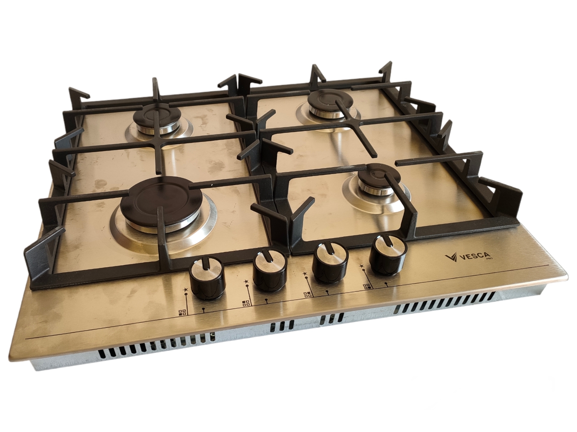 طاولة المطبخ .Plaque chauffante Vesca inox fonte HX_FFD 4