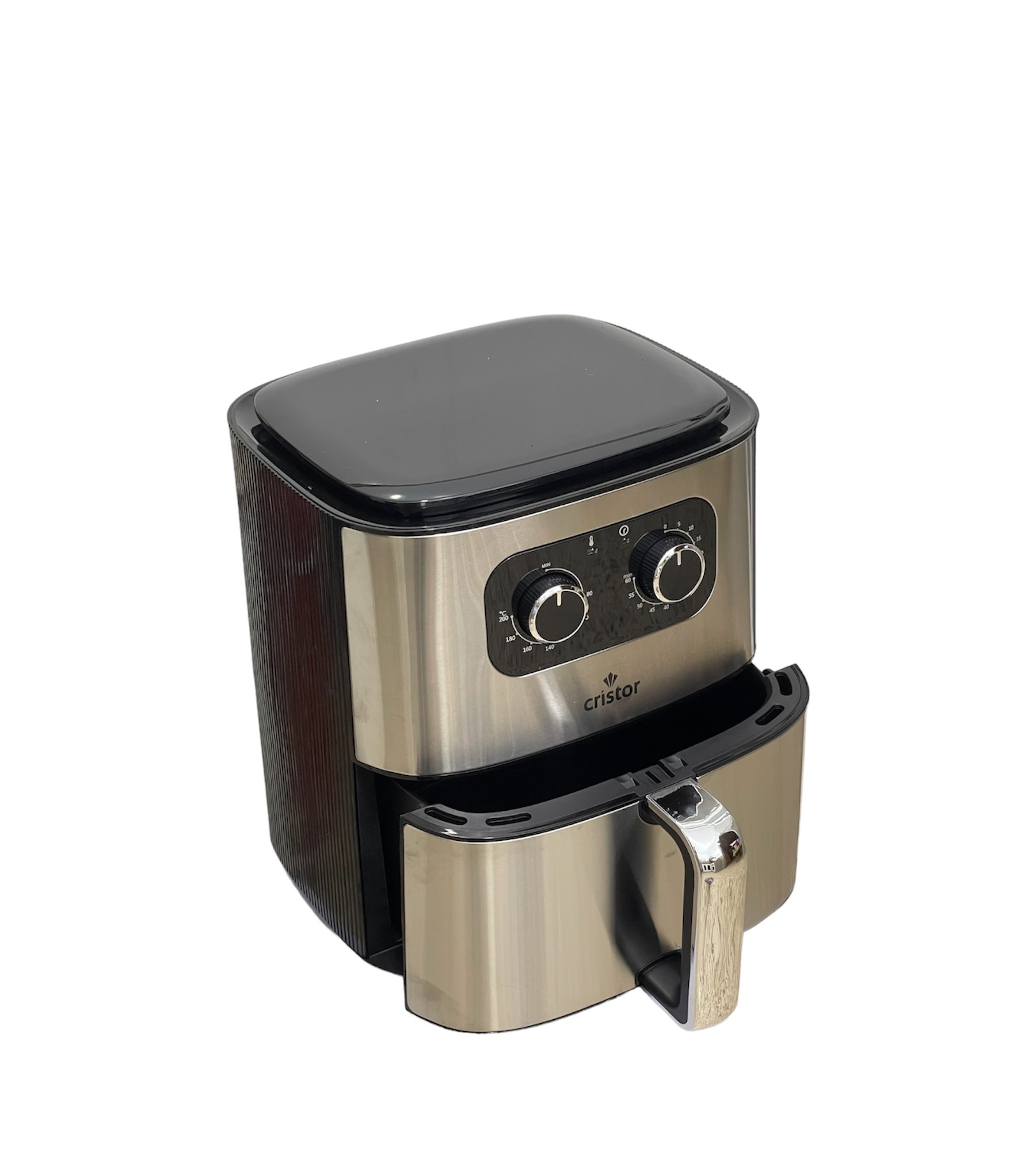 مقلاة هوائية رقمية friteuse cristor inox noir 4,2 L 4