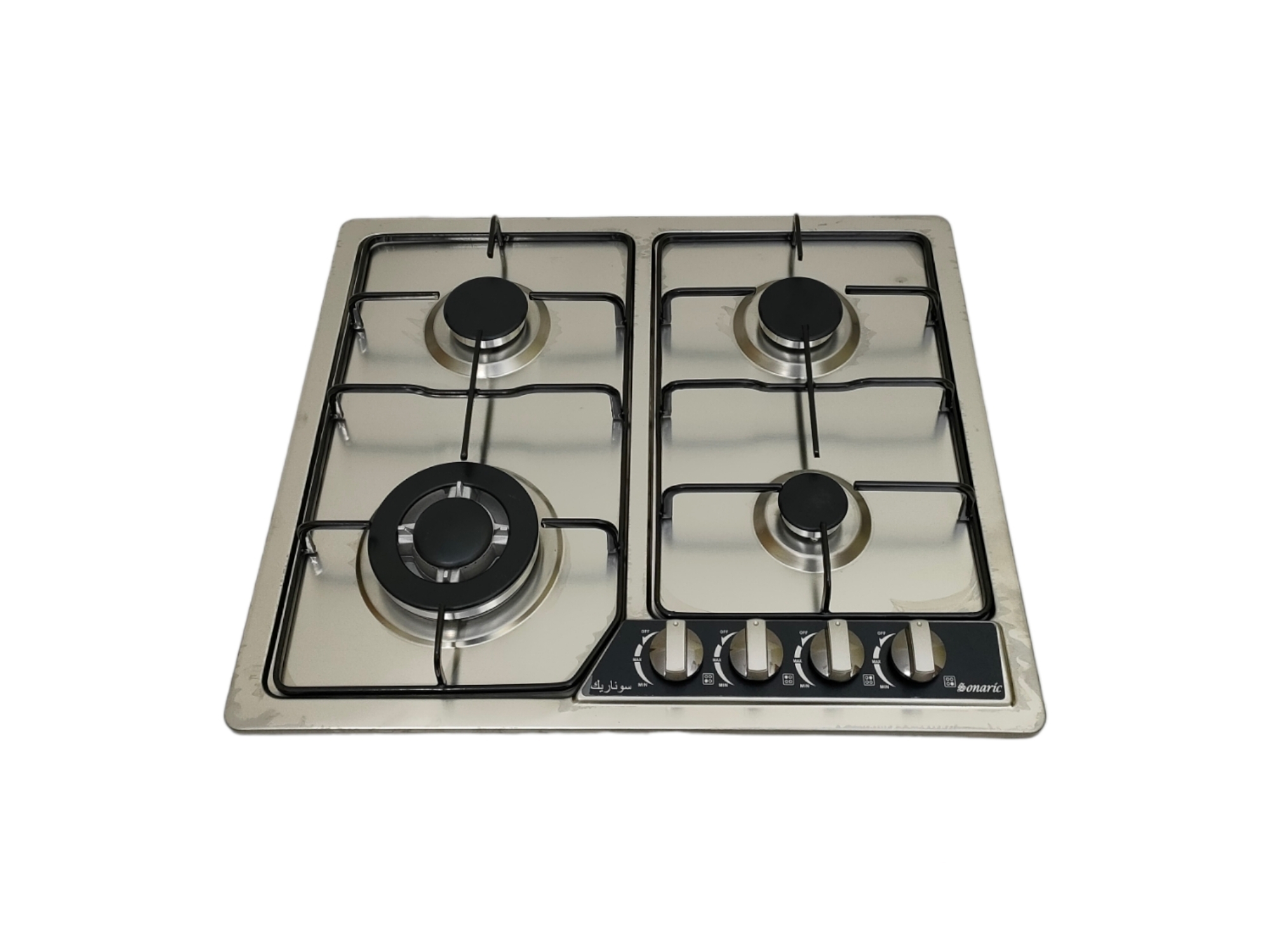 طاولة المطبخ plaque chauffante sonaric 4f inox