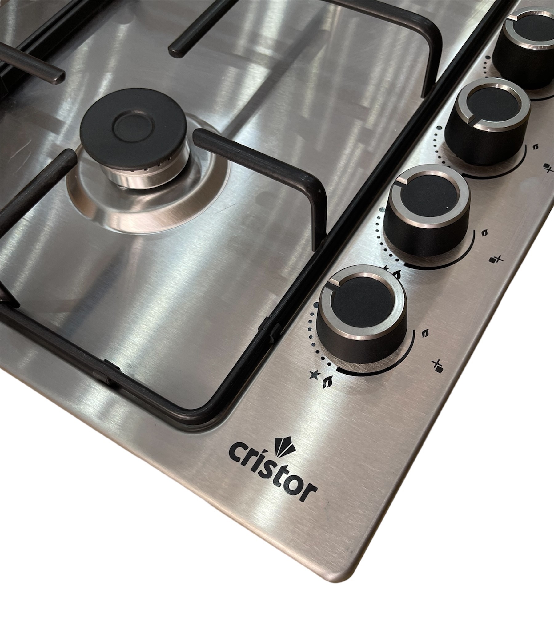طاولة المطبخ plaque cristor inox fonte 3