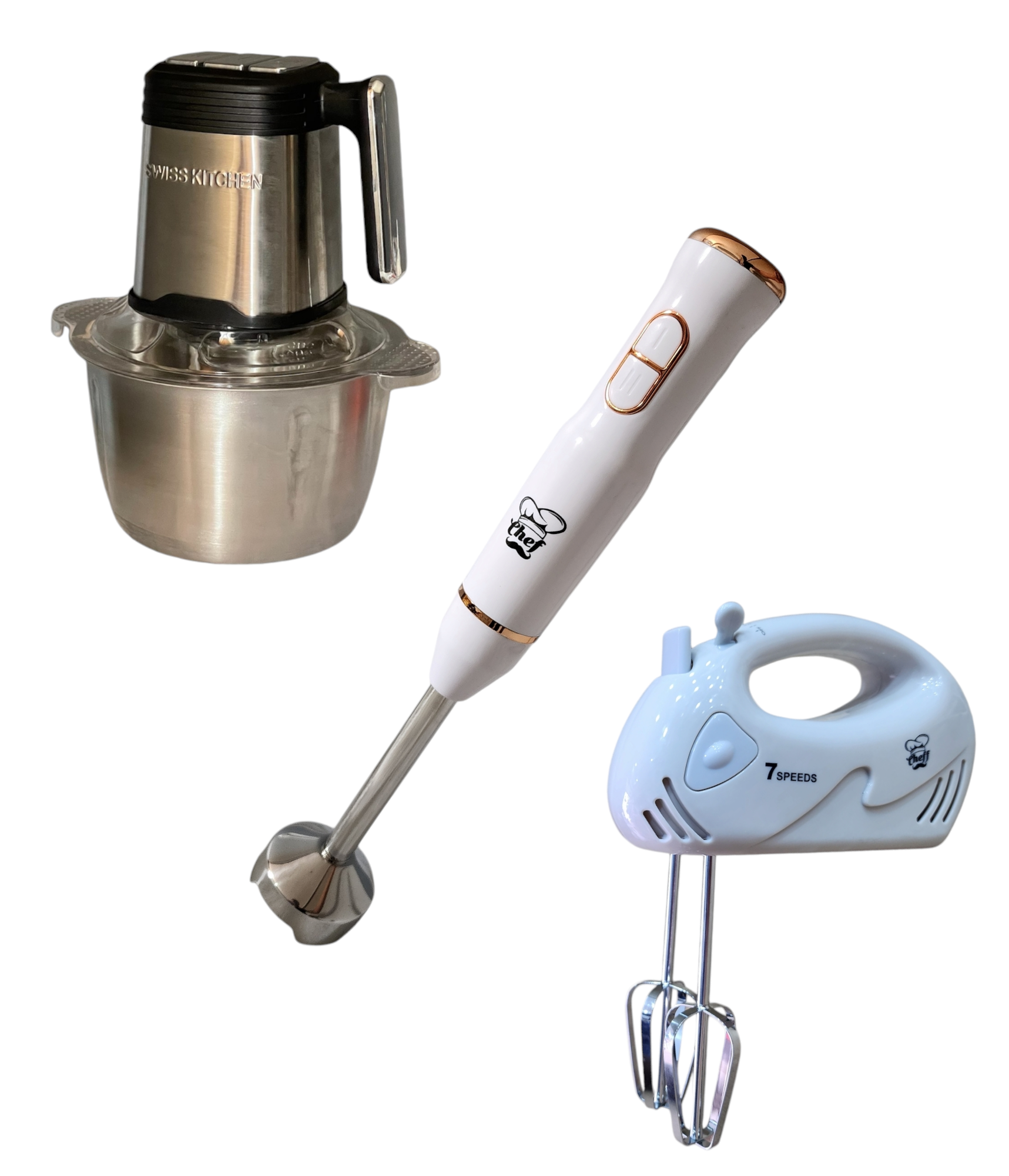 Pack cheff hachoir bras mixeur batteur