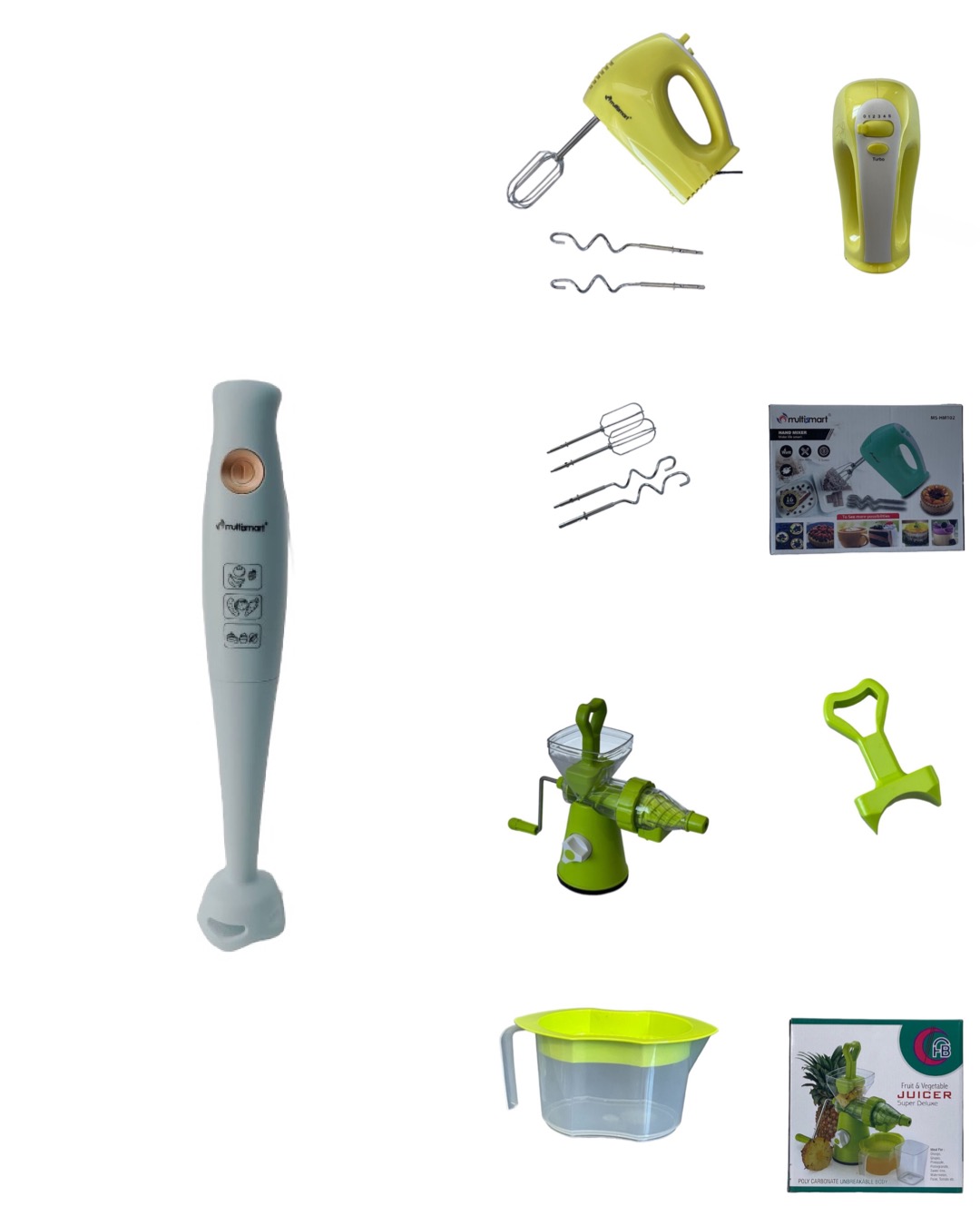 Pack mixeur batteur robot de jus مجموعة المنتجات