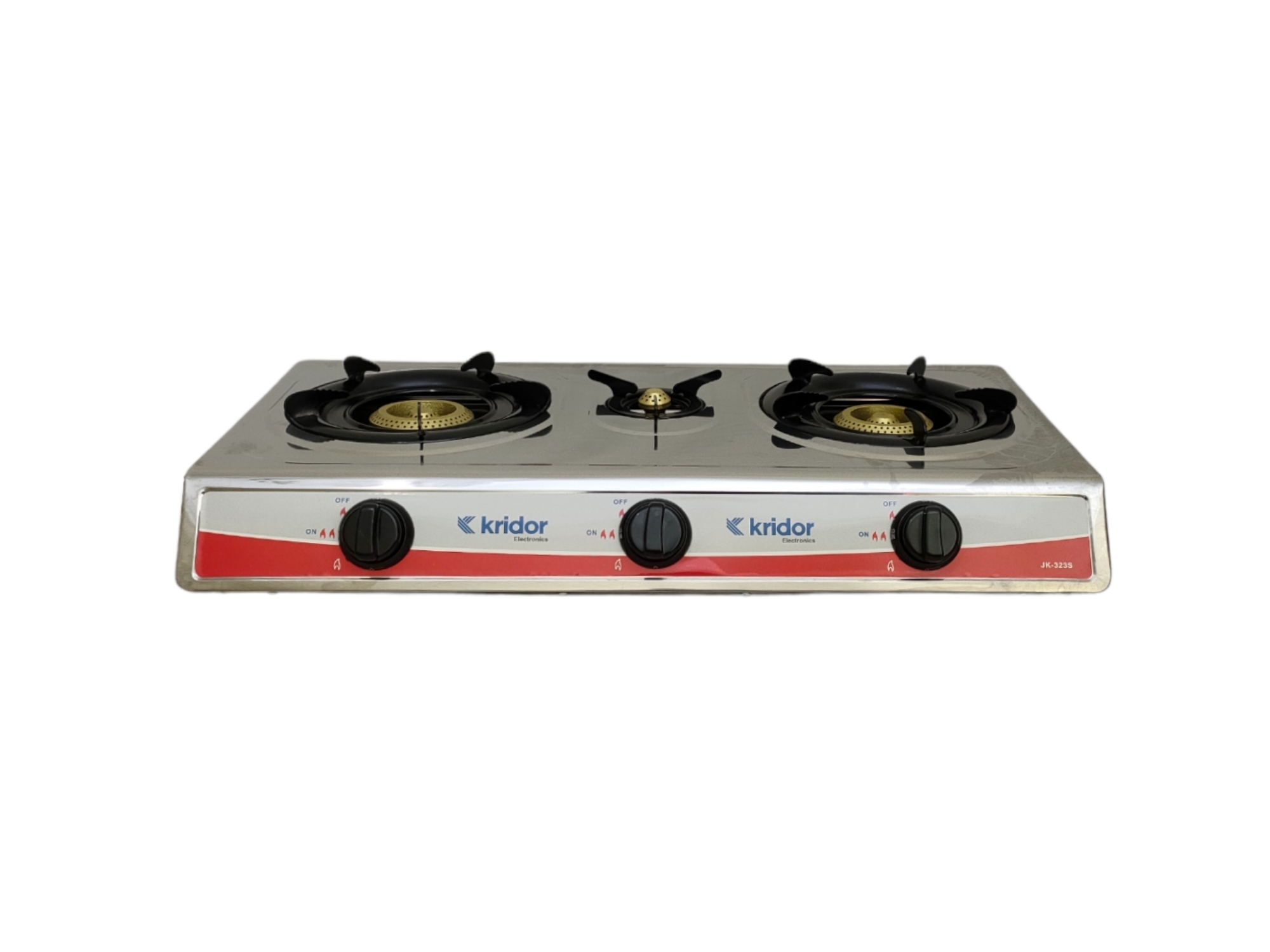 فرن الغاز 3 شعلات Gaz arcodym inox