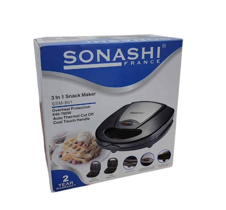 شواية كهربائية panineuse Sonashi 3/1