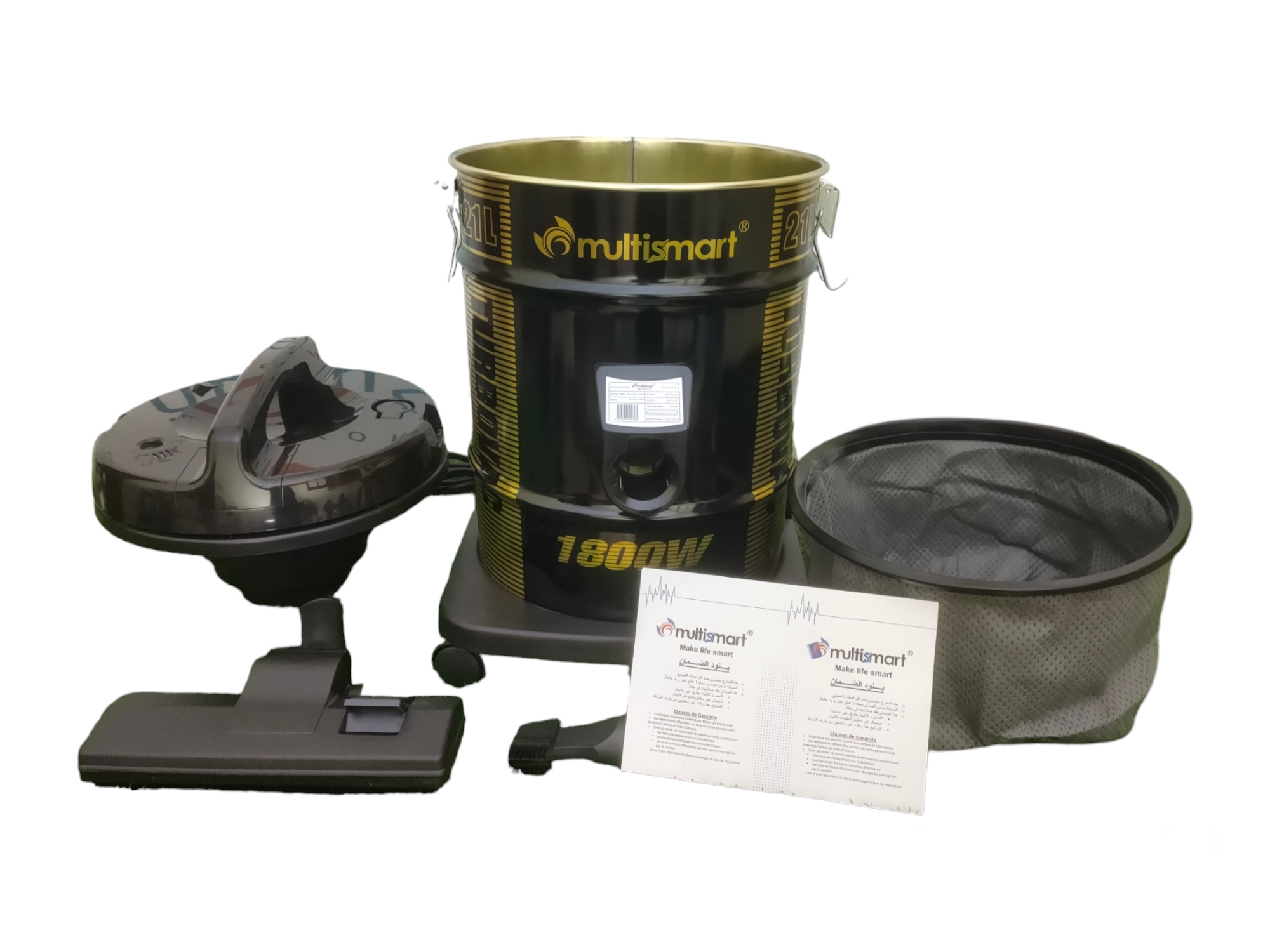 مكنسة كهربائية لشفط الماء Aspirateur souffleur Multismart 21L 3