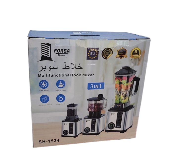 Forsa Blender 3in1 inox 4500w