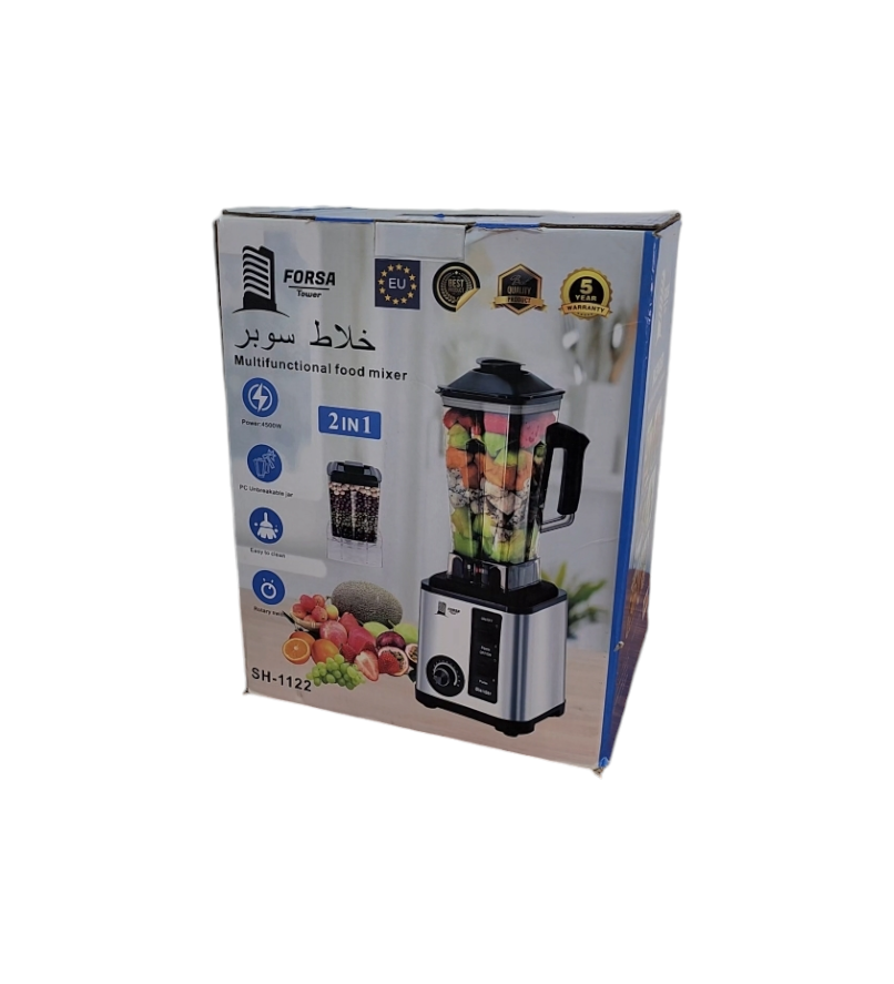 بلاندار إينوكس  2 في 1 Blender forsa inox