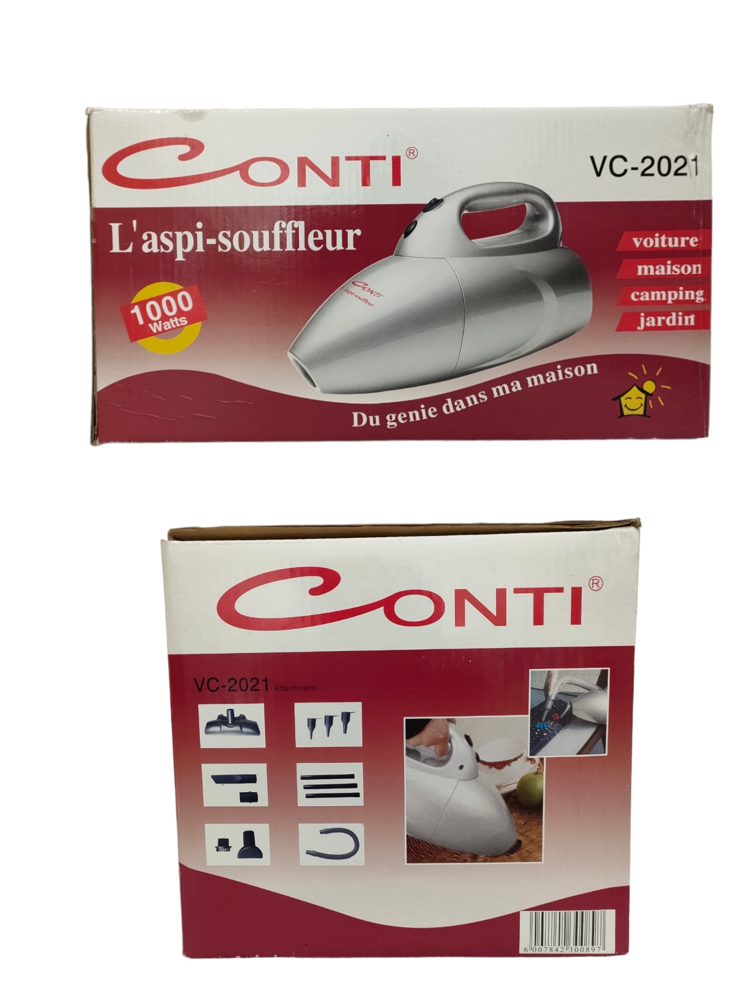 مكنسة كهربائية +منفاخ الهواء Aspirateur + souffleur conti 3
