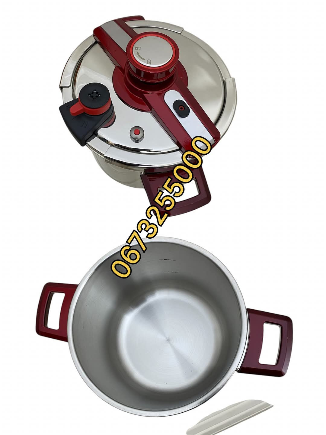 Cocotte 8L  forsa inox طنجرة الطهي 4