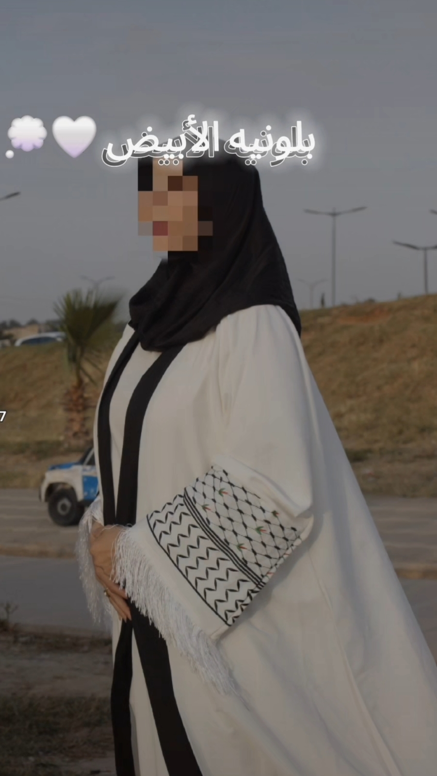 العباءة الفلسطينية المنسوجة 3