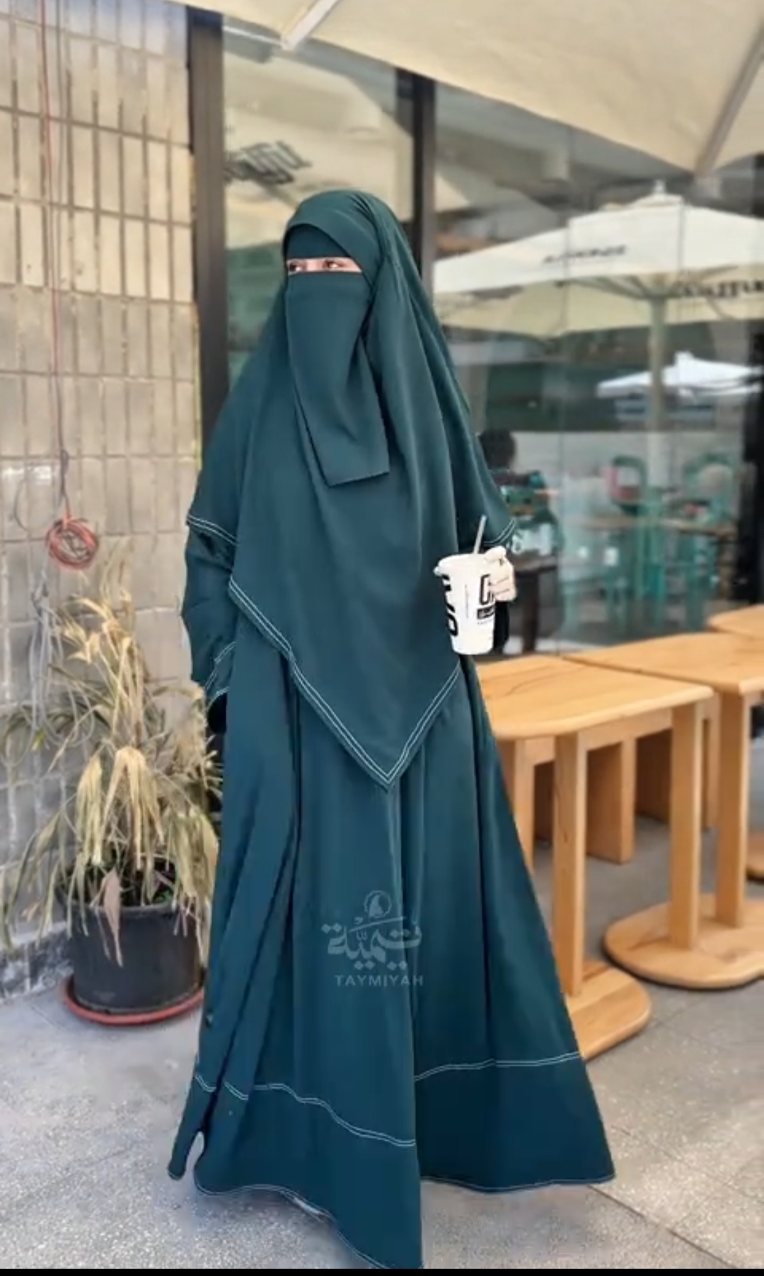 Jilbabe deux pièces جلباب قطعتين 2