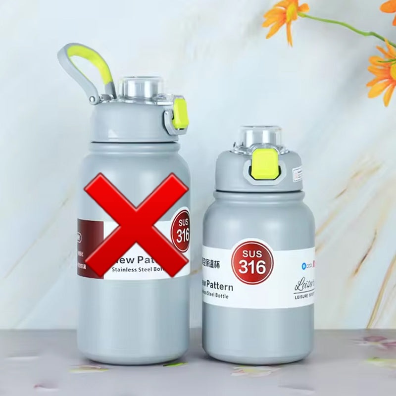 une bouteille isotherme de sport, gourde thermos