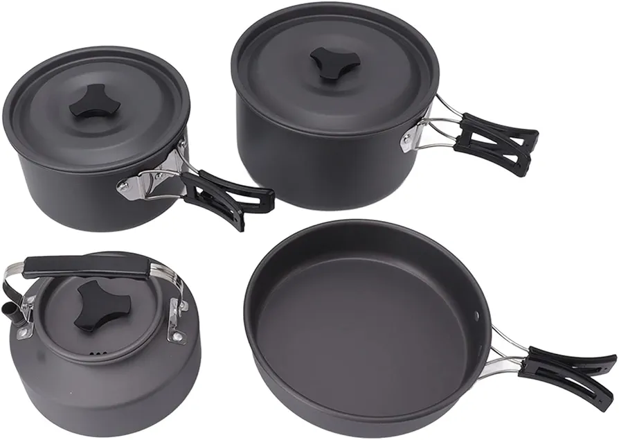 Camping cooking set 4 pieces 4