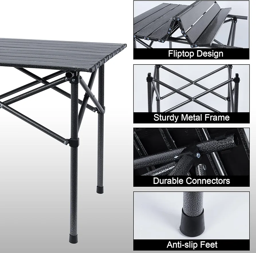 Table de comping démontable petit 6