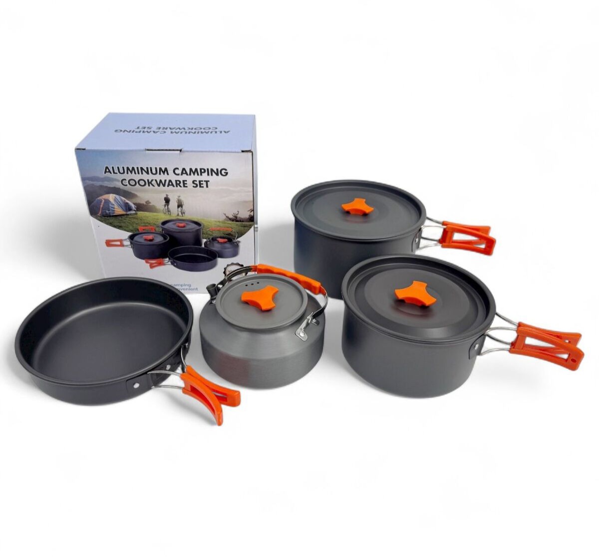Camping cooking set 2