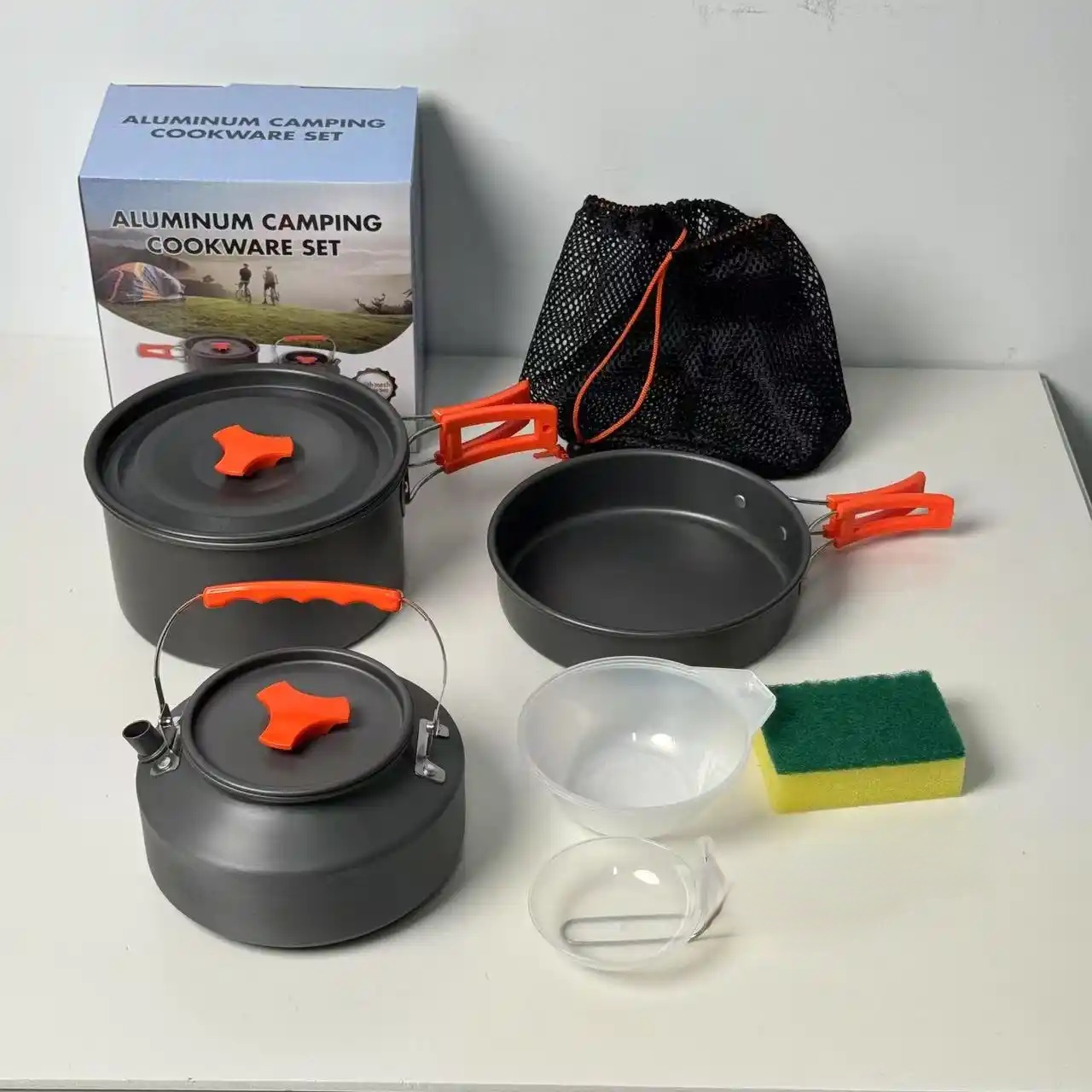 Camping cooking set 3
